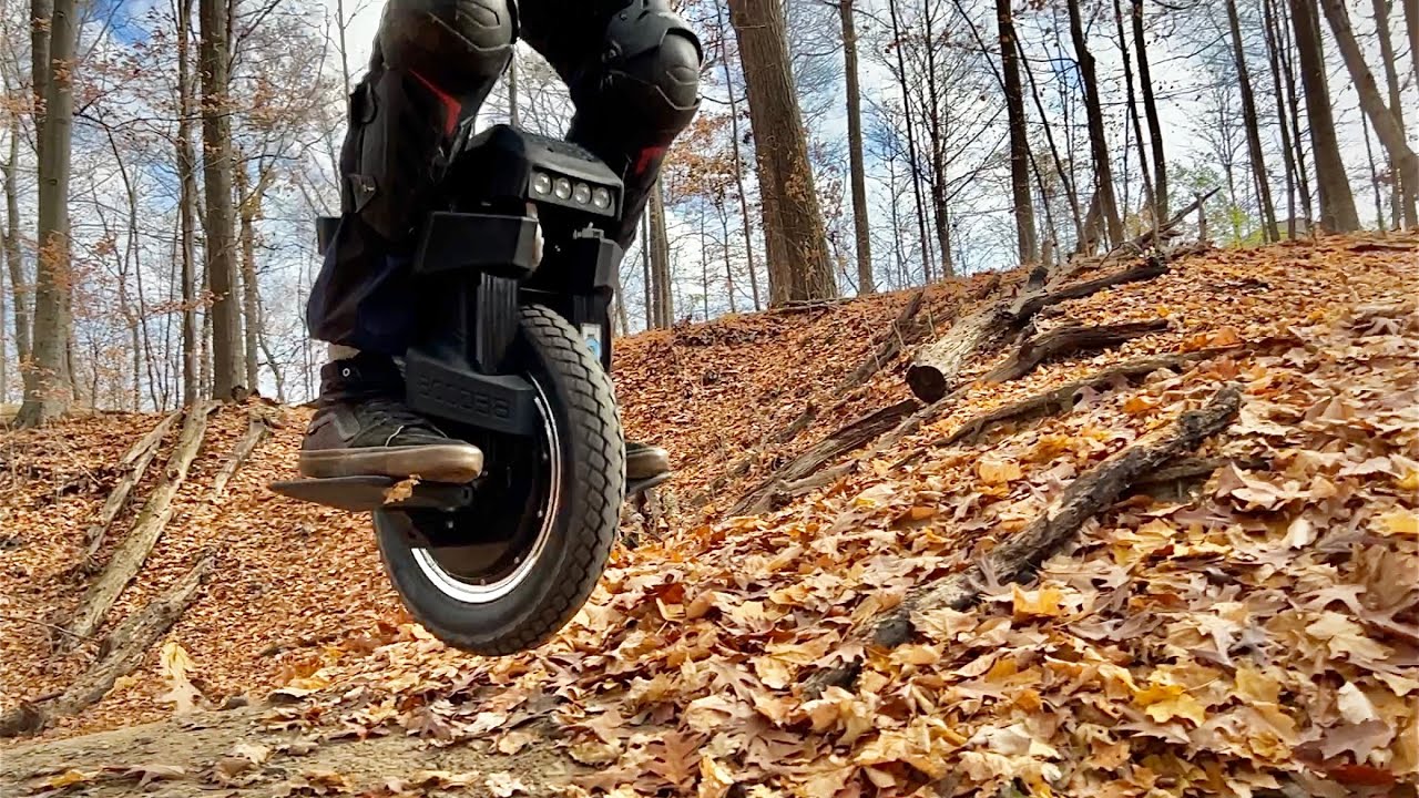 Begode T4 Suspension Electric Unicycle - POV Riding Review
