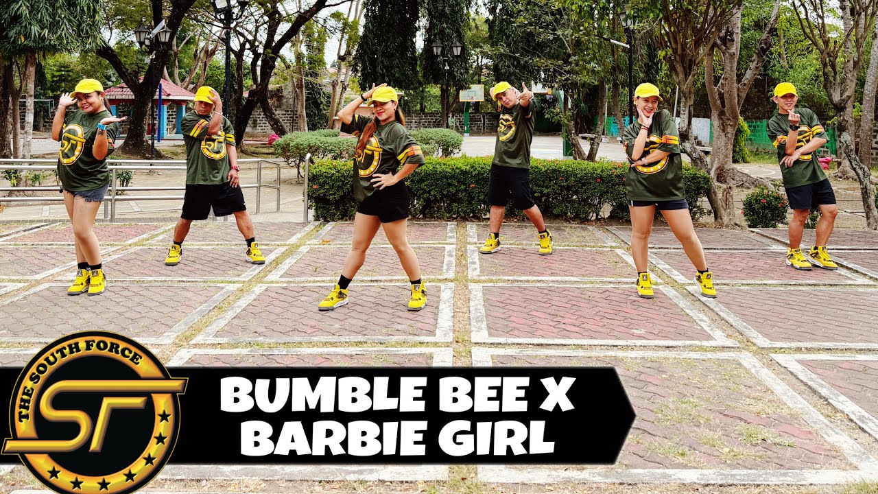 BUMBLE BEE X BARBIE GIRL ( Dj Joecel Remix ) - Dance Trends | Dance Fitness | The South Force