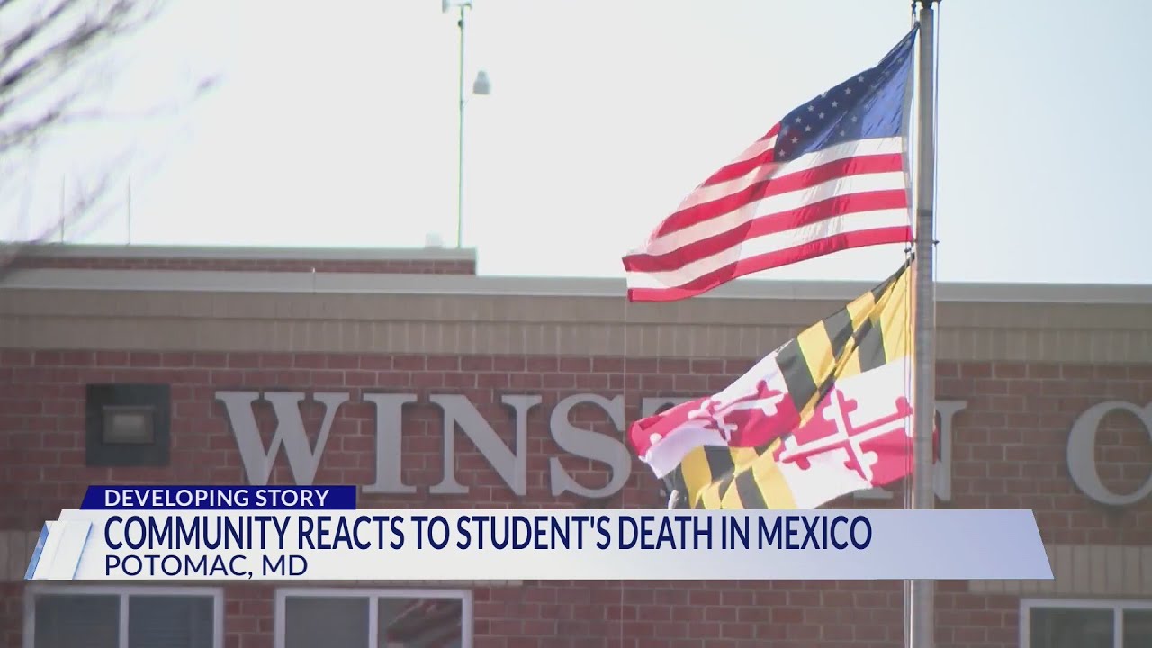 Montgomery County school community mourns loss of student killed while fishing in Mexico