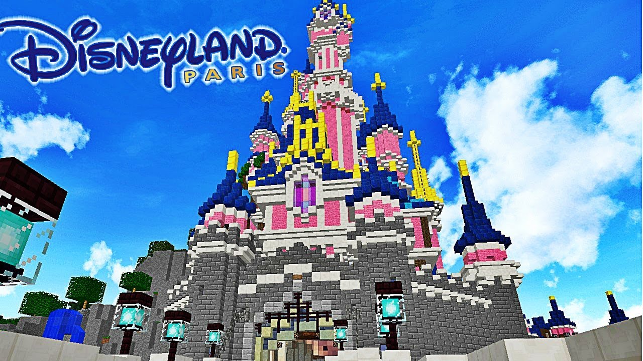DISNEYLAND PARIS DANS MINECRAFT !