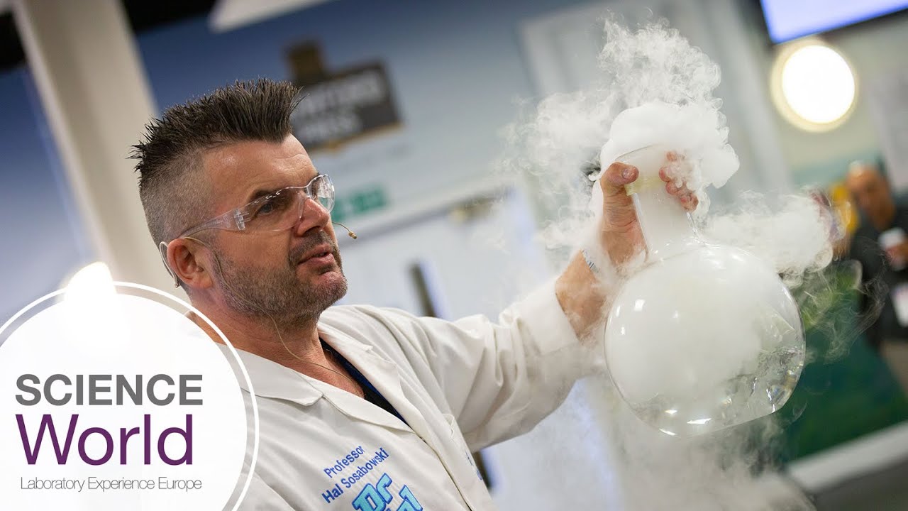 Professor Hal Sosabowski Show 1 at Science World 2019 Leicester
