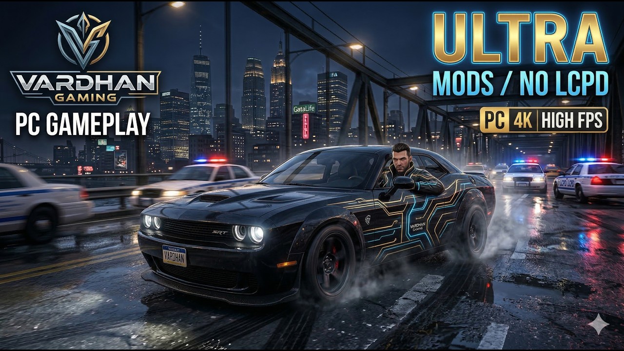 GTA IV Live Stream Telugu 🎮 Crazy Missions & Police Chase