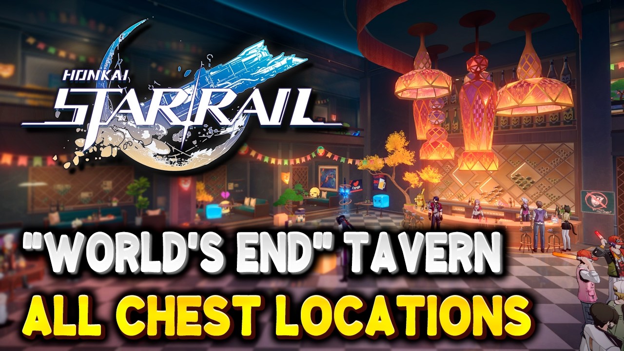 Honkai Star Rail WORLD'S END TAVERN All Chest Locations & Furbobo Treasures (Planarcadia)