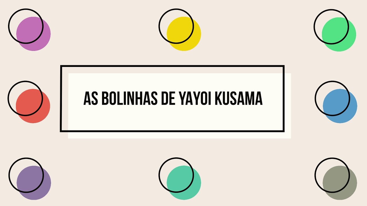 As bolinhas de Yayoi Kusama