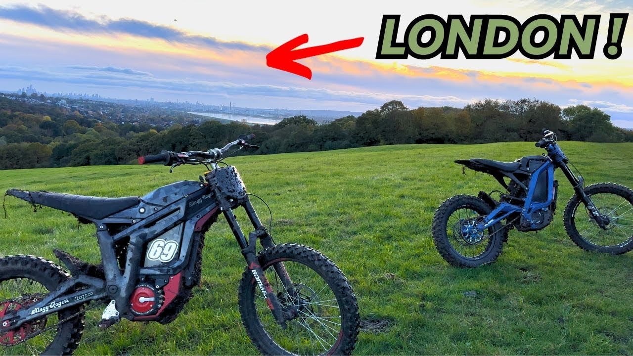 We RODE our 72v SURRON + TALARIA to LONDON! 🇬🇧