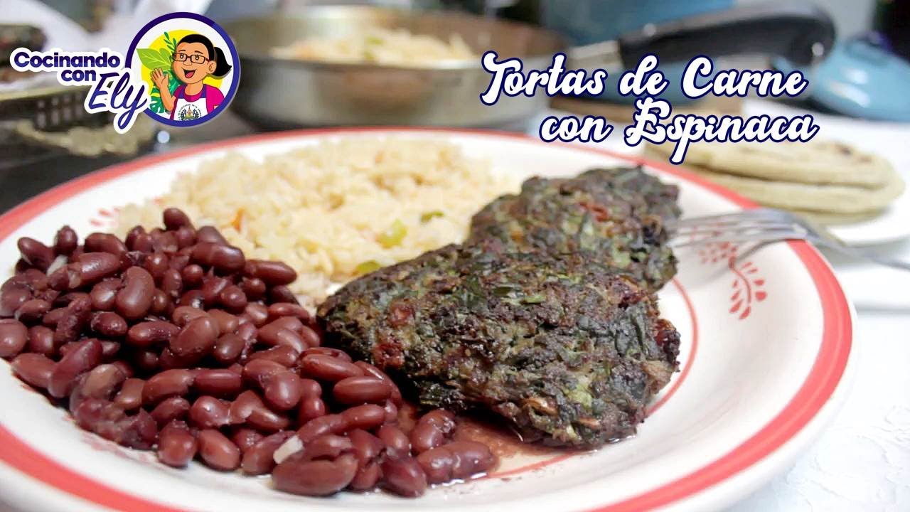Preparando unas Riquísimas TORTAS DE CARNE CON ESPINACA