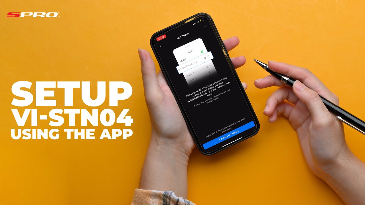 SPRO CCTV - How to Set Up Your Video Doorbell with the DMSS App (VI-STN04)