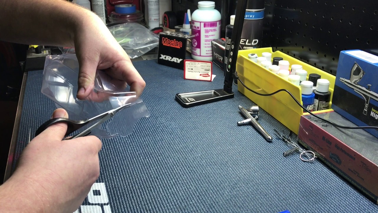 Pro Painting Tips - Trimming RC Car Bodies 101