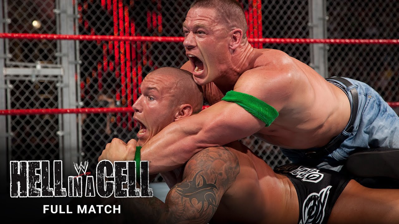 ПОЛНЫЙ МАТЧ - Джон Сина против Рэнди Ортона - Матч за титул WWE «Ад в клетке»: WWE Hell in a Cell...