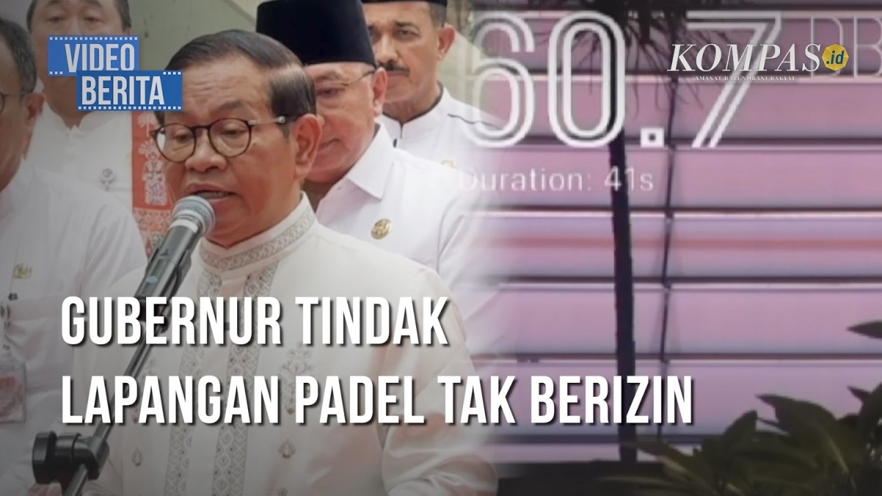 Pramono Bakal Tindak Tegas Lapangan Padel Nakal di Jakarta