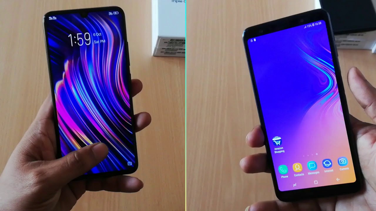 Samsung Galaxy A7 Vs Vivo V11 Pro