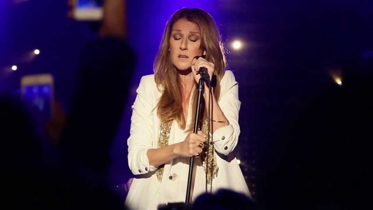 Celine Dion's acapella intro to 