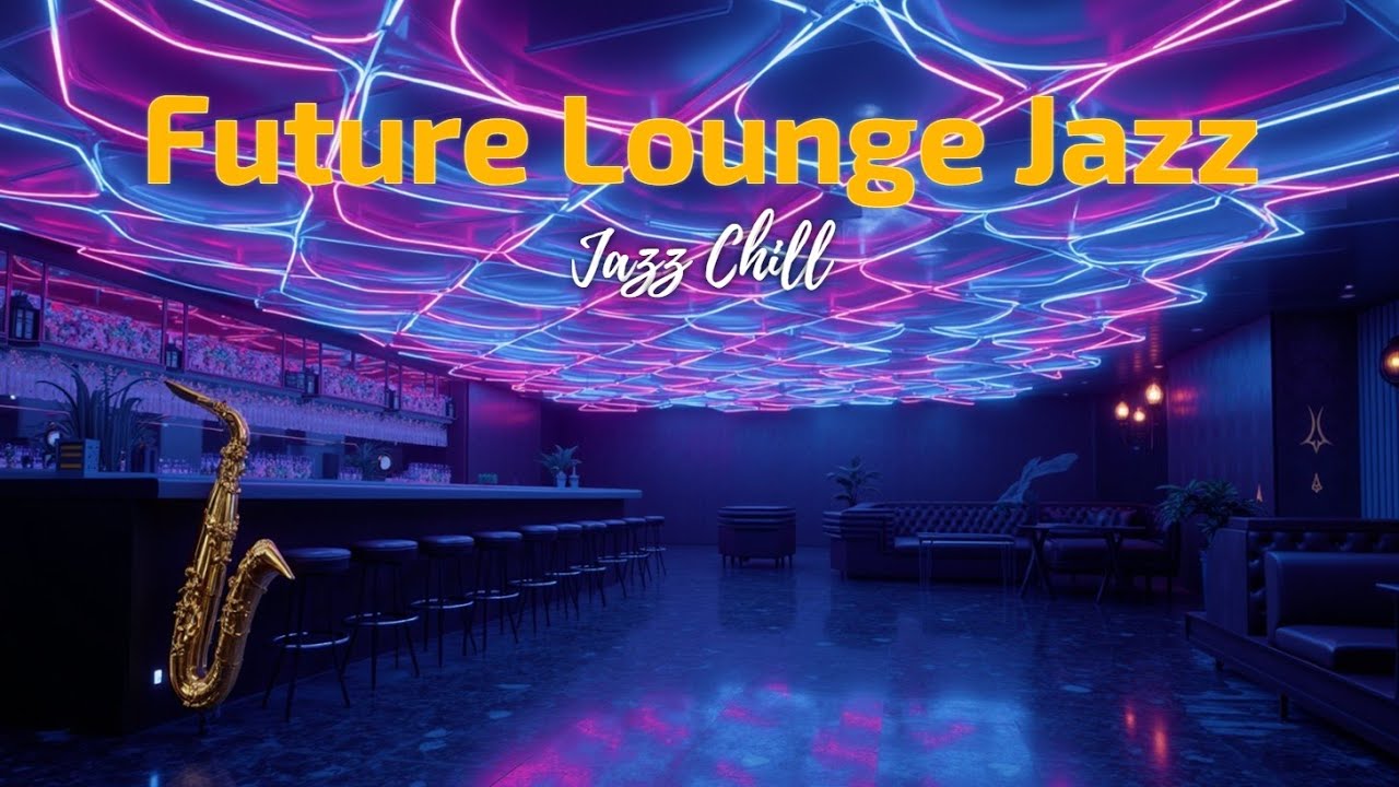 Future Lounge Jazz & Neonowe Klimaty dla Skupienia w Nauce i Głebokiego Relaksu