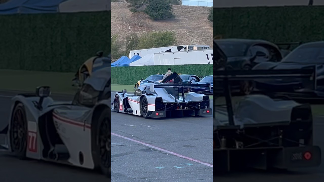V8 Powered LMP3 Ligier JS P3 going on track!