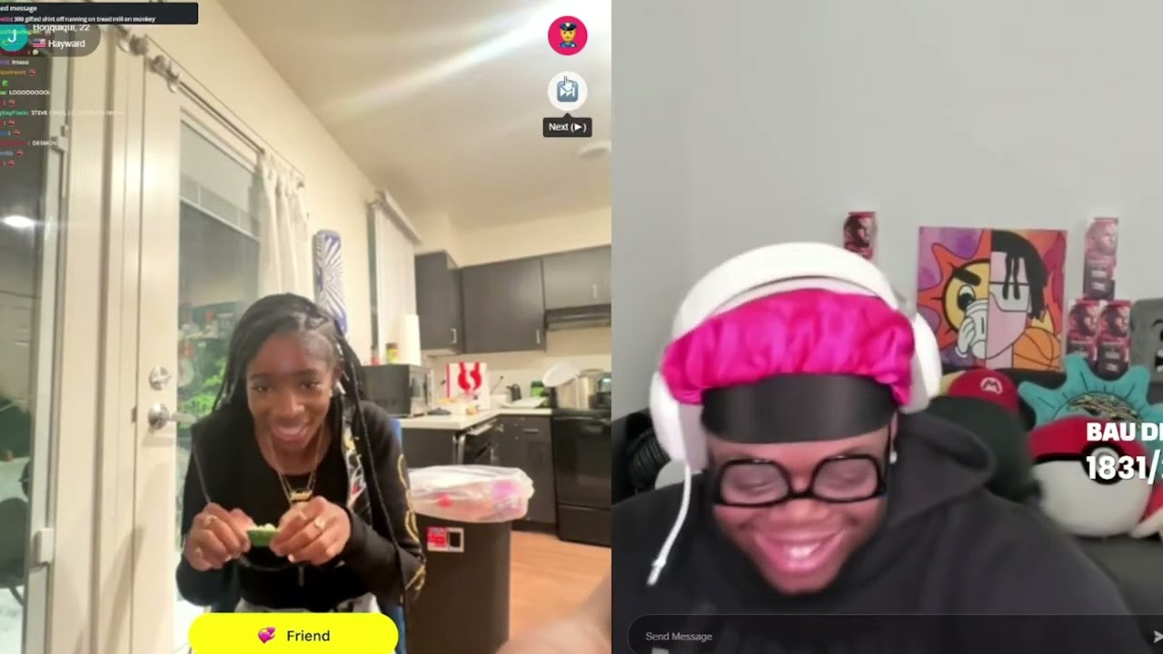 cuffem isint chopped (cuffem monkey reaction)