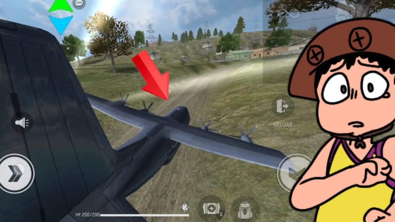 Agora você pode ser um AVIÃO no FREEFIRE kkkkkk