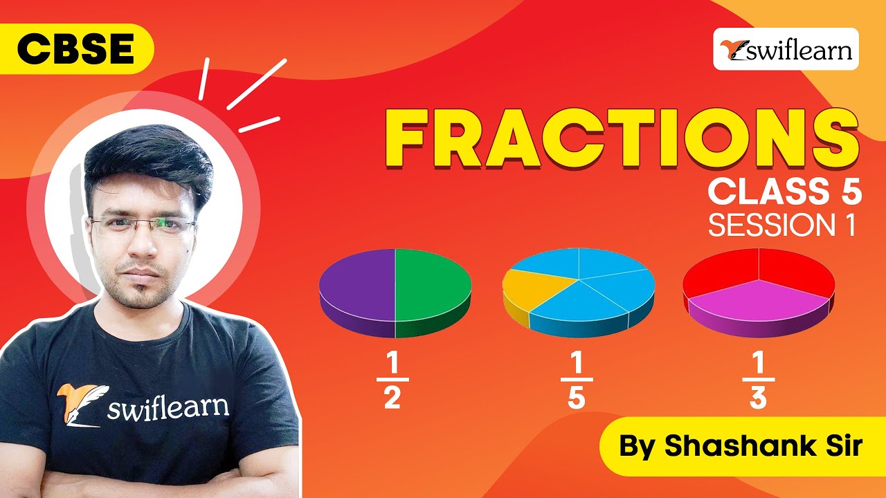 Fractions | Introduction & Types of Fractions | ICSE Class 5 Maths | Session 1 - Swiflearn