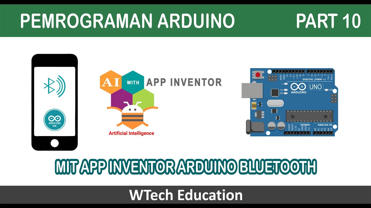 Arduino Bluetooth Control MIT App Inventor