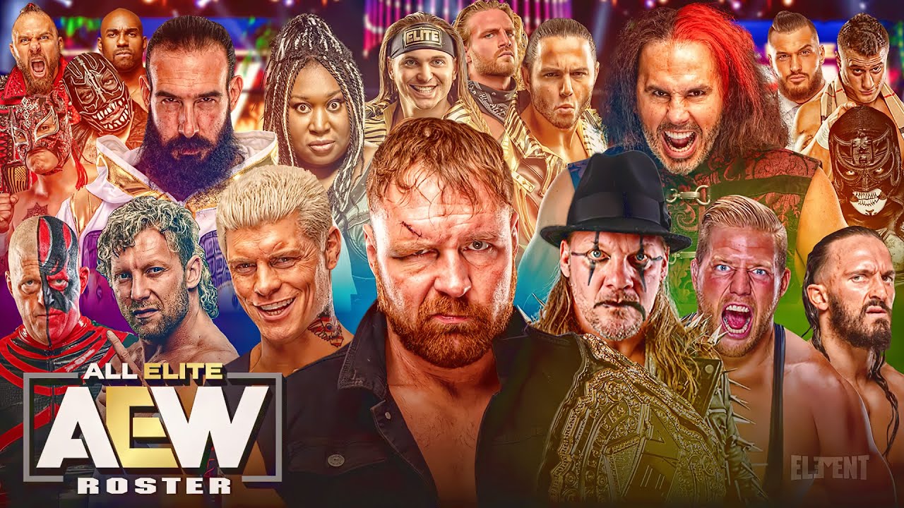 AEW Wrestling Official Roster 2020 All Signed Superstars (All Elite Wrestling)
