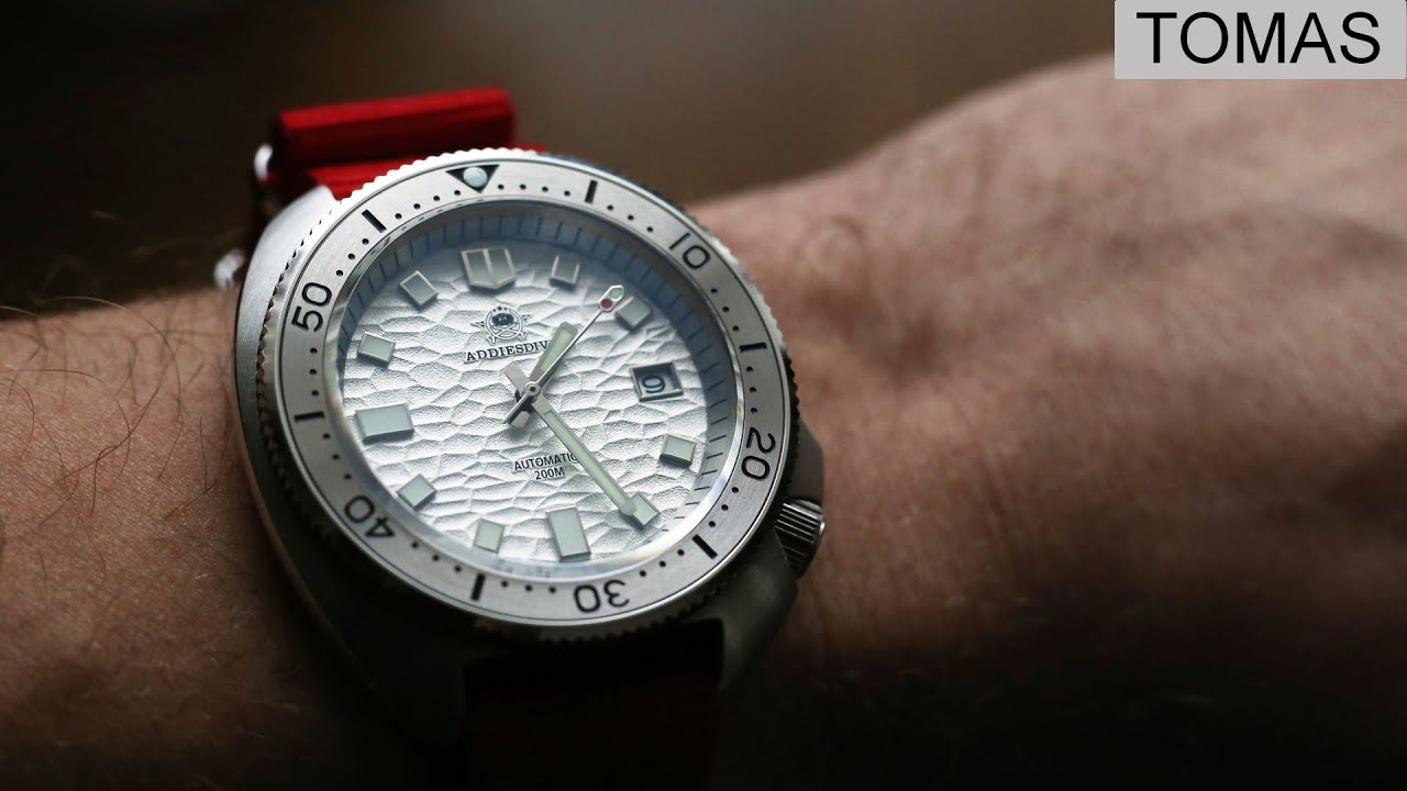 3D dial?? This Addiesdive is impressive! Lume and fashion show.