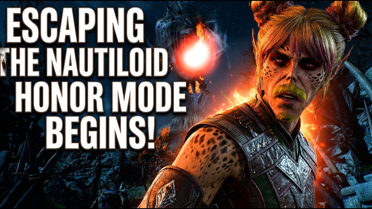 Tav  the 1st:  Escaping the Nautiloid on Honor Mode