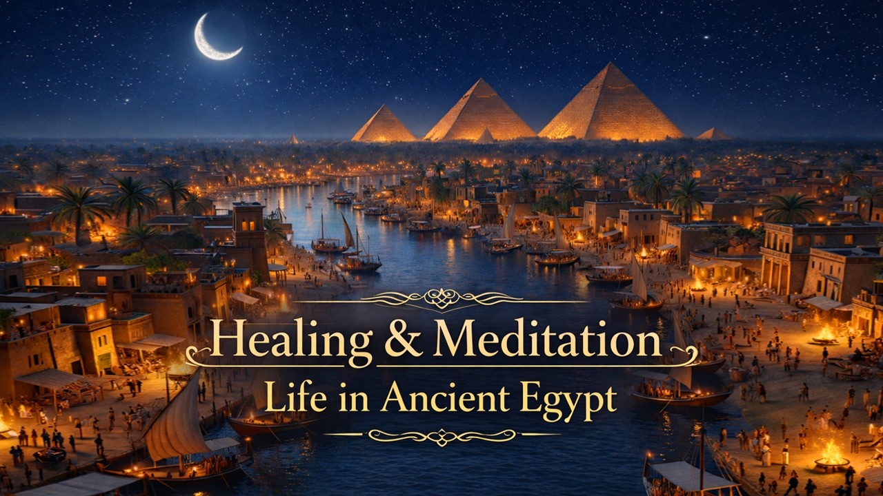 Ancient Egyptian Ambience | Healing Music for Meditation | Life in Ancient Egypt