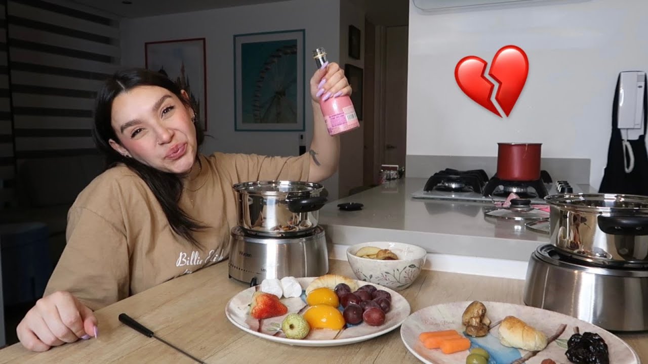 prepare una cena rom&aacute;ntica&hellip; para mi misma 💔l Sofia Castro