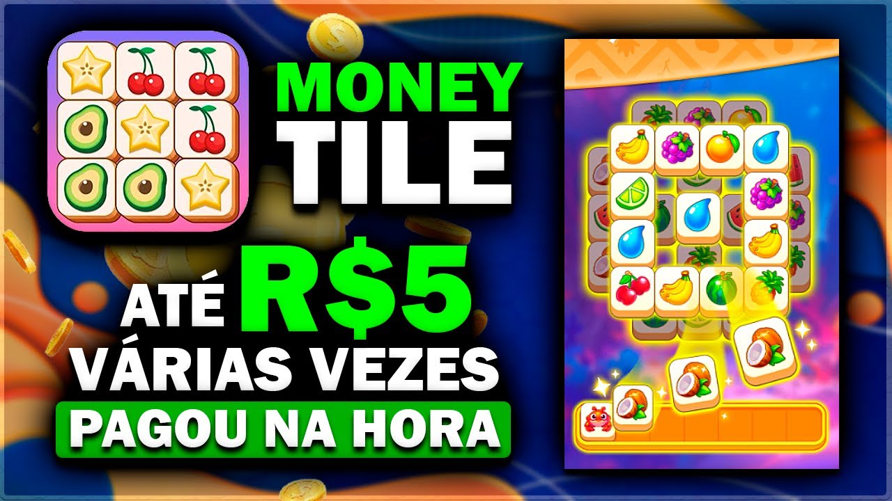 MONEY TILE: APP QUE GANHA DINHEIRO DE VERDADE SEM PAGAR NADA (PROVA DE PAGAMENTO)