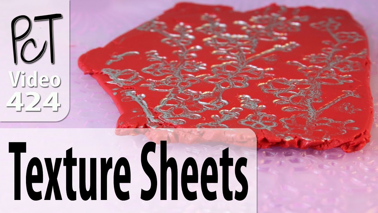 Sculpey Flexible Texture Sheets - New Design for 2013