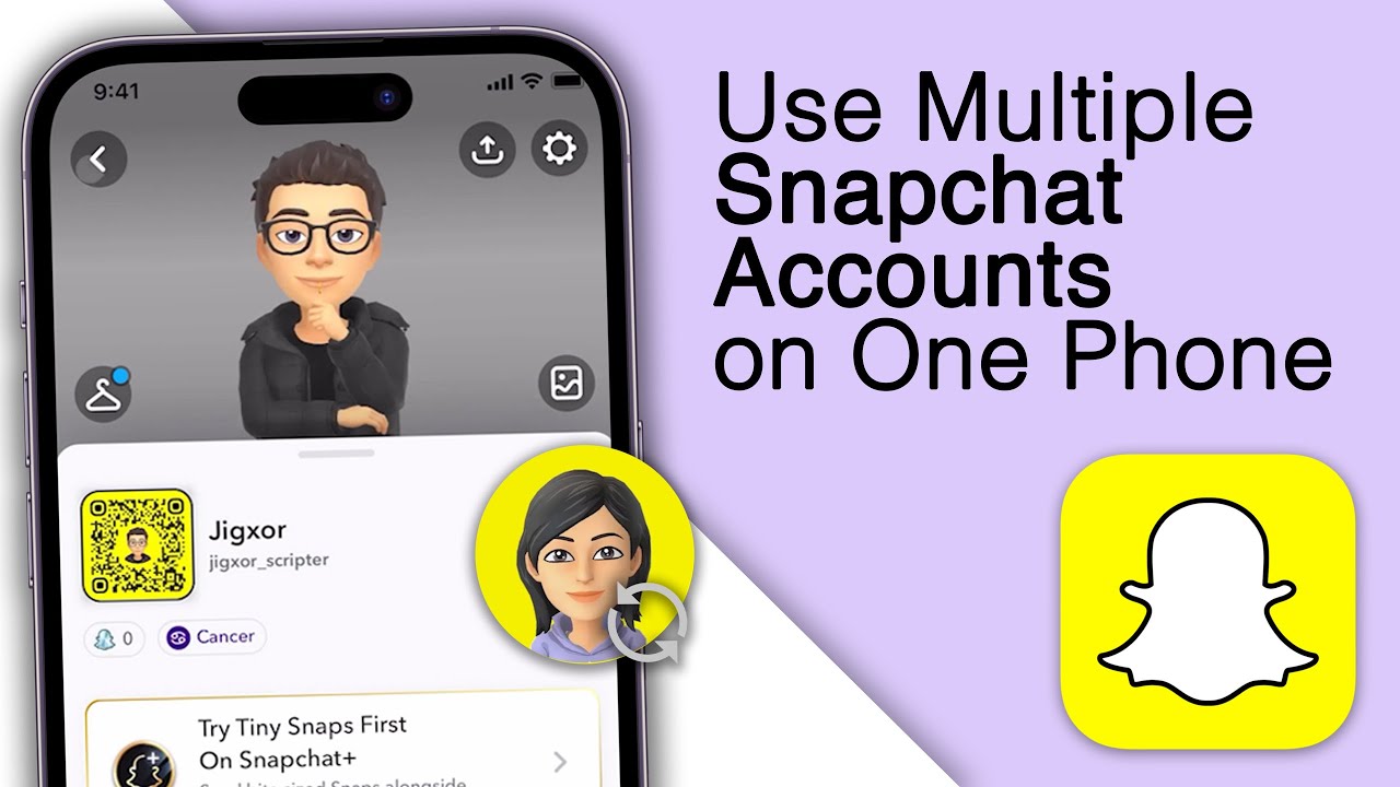 How To Have 2 Snapchat Accounts On 1 Phone! [2024]