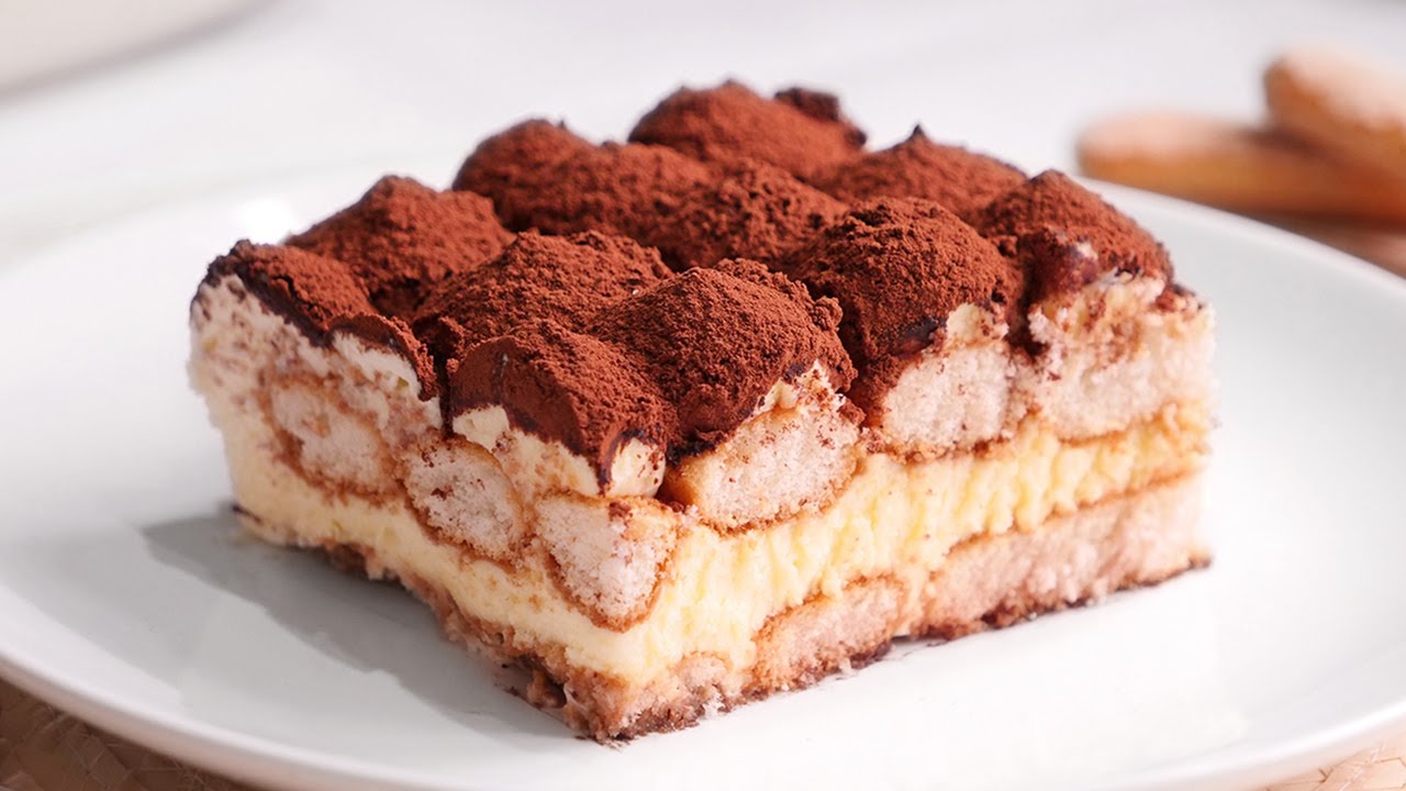 Tiramisú | Postre Italiano sin horno y muy Fácil!
