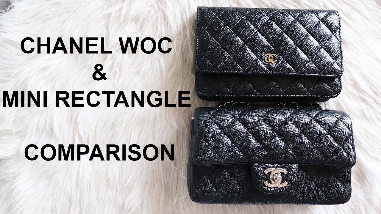 CHANEL WOC & MINI RECTANGLE COMPARISON