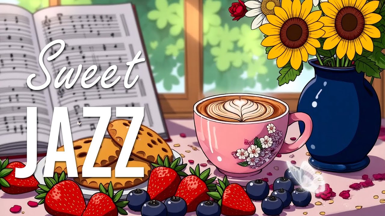 Sweet Jazz Instrumental ☕ Happy Lightly Jazz Cafe and Bossa Nova Music for Uplifting your moods