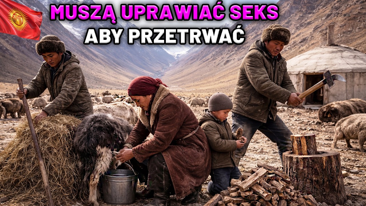 PRZETRWAĆ NA WYSOKOŚCI 2160 METR&Oacute;W ! - PRYMITYWNE, ODIZOLOWANE ŻYCIE W NAJWYŻSZYCH G&Oacute;RACH KIRGISTANU