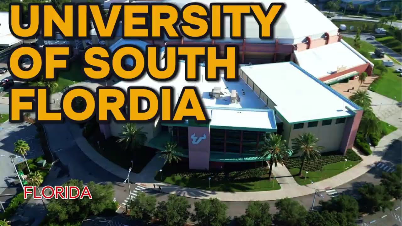 🎓📜 University of South Florida  FL 4K | Drone Aerial of the Scene 🛸 #usf