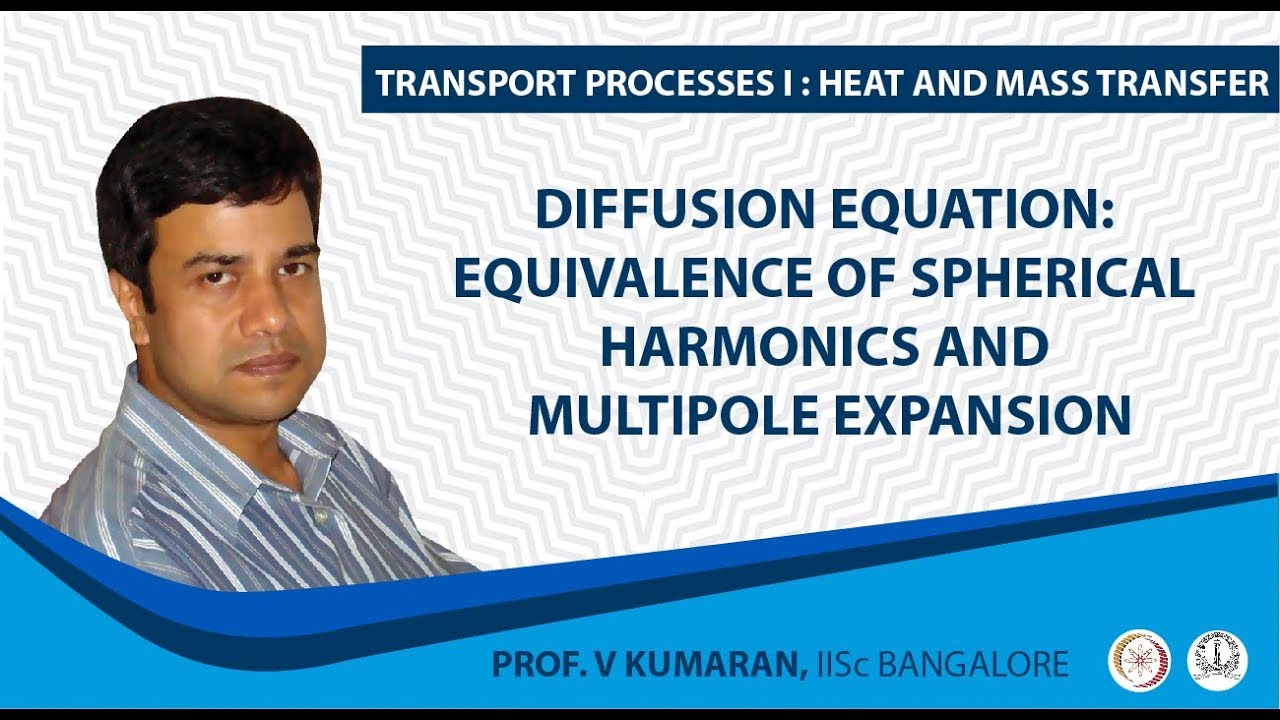 Diffusion equation: Equivalence of spherical harmonics and multipole expansio