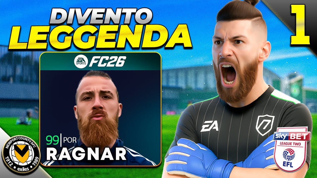 🧤CARRIERA PORTIERE FC26 | L'INIZIO DEL VIAGGIO ✈ ep1 [Ragnar GK]