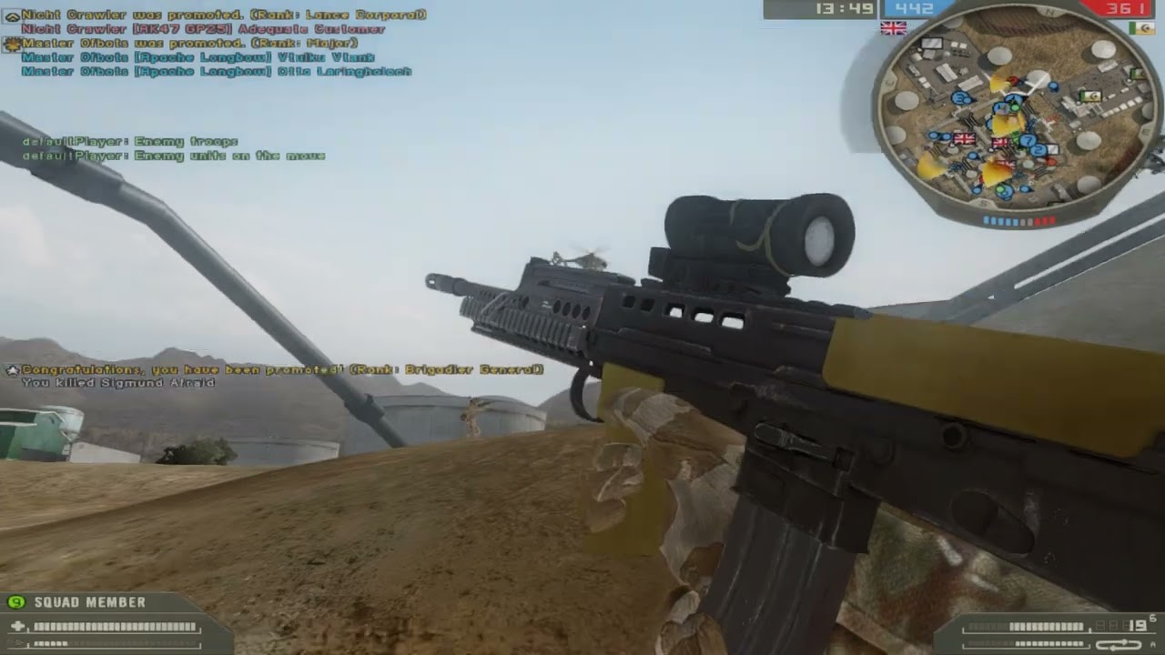 Battlefield 2 FIREBIRD MOD 3.1 Weapons and Vehicles Display Gameplay