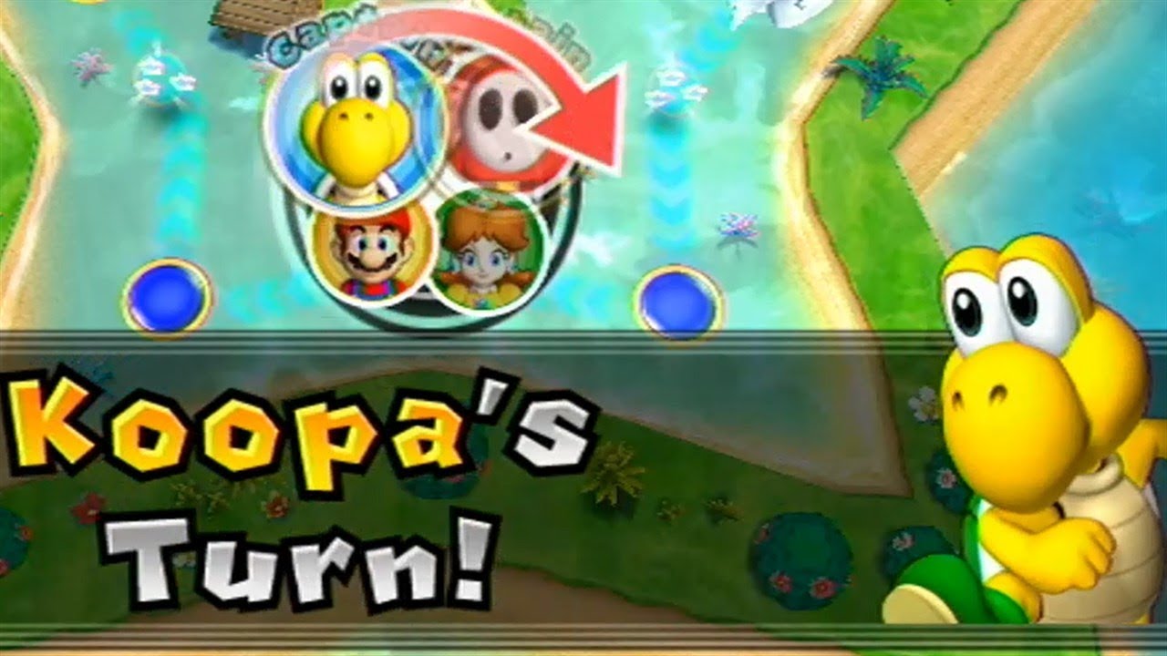 Mario Party 9◆Solo Mode #70 Koopa◆Blooper Beach