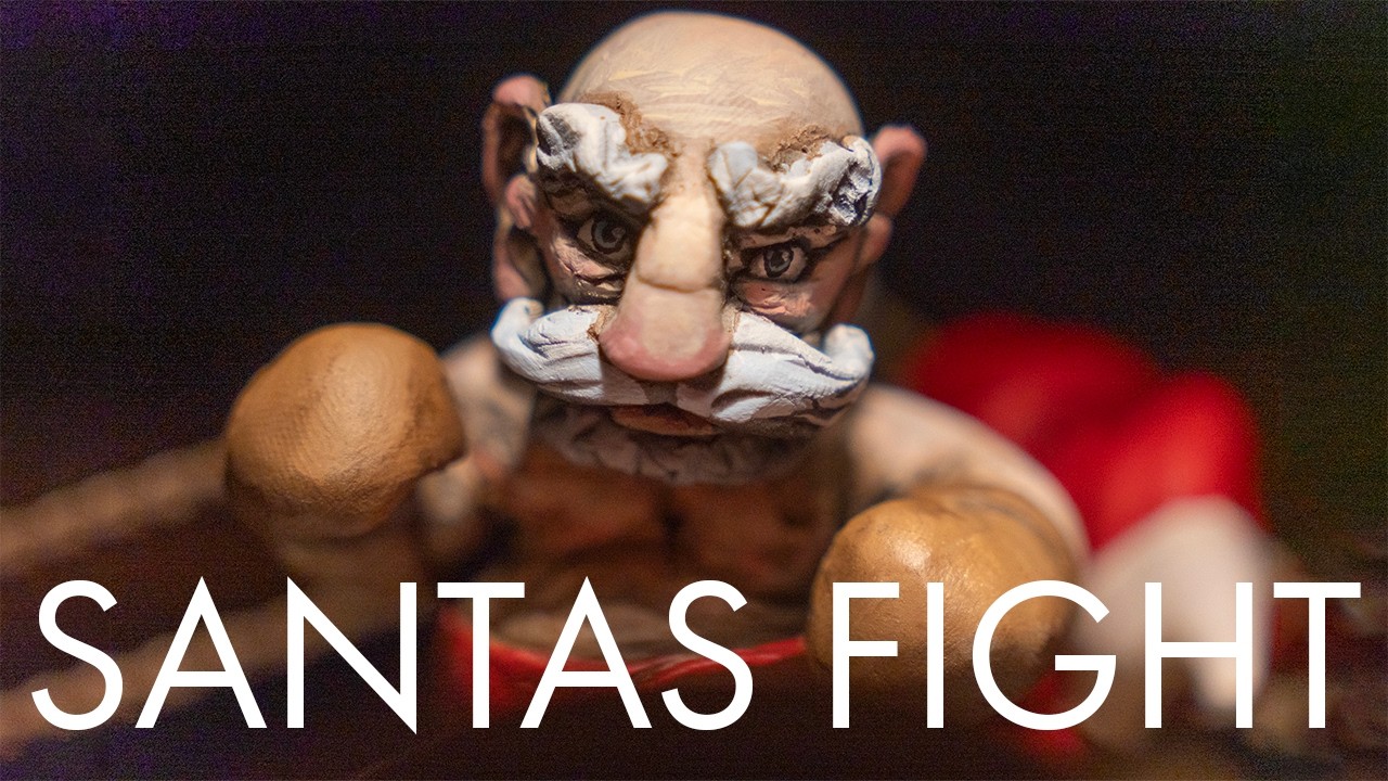 Who Knew Santa Was a Fighter?