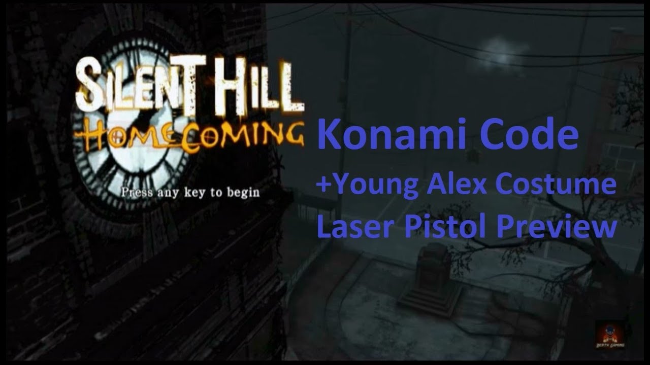Silent Hill: Homecoming - Konami Code - Laser Pistol
