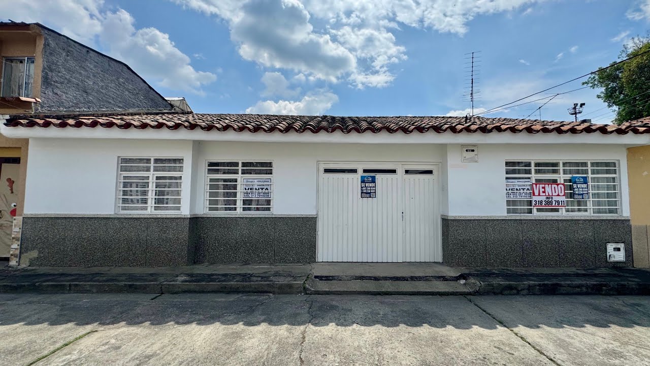 Casa de una planta en venta - Barrio Nuevo Palmira Valle del Cauca Colombia