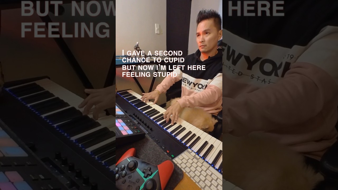 Sing along with this Lofi vibe of Cupid by FiftyFifty #lofi #duet #cupid #fiftyfifty #cover #vibe
