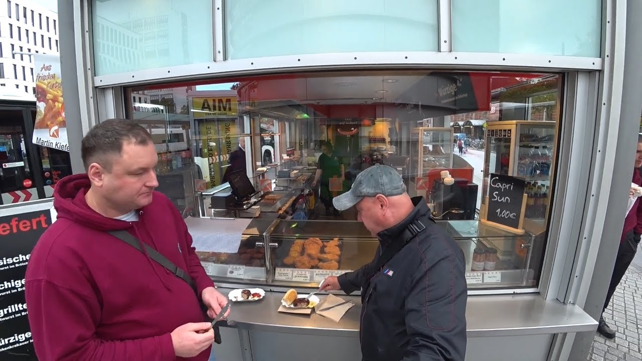 Bremen Germany, schweineschnitzel.