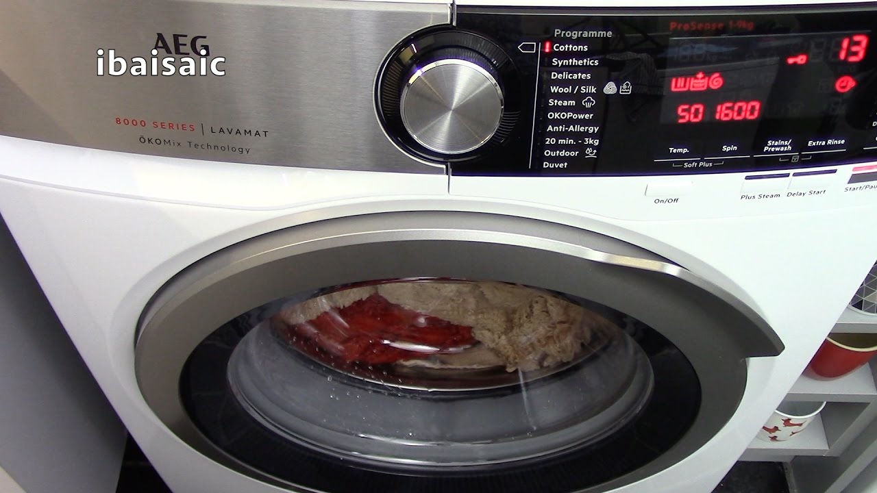 AEG 8000 Series L8FEC966R 9Kg Washing Machine Review For AO.com