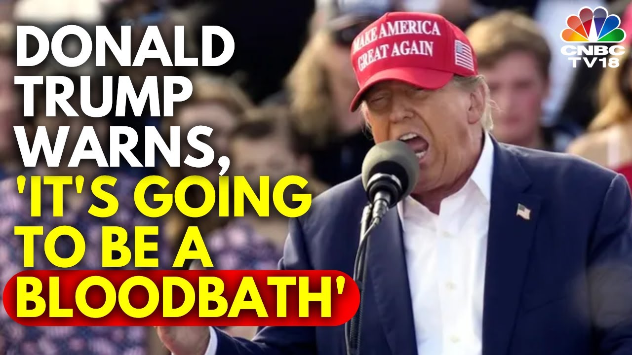 Donald Trump's Provocative Comment During A Rally In Dayton, Ohio | US News | IN18V | CNBC TV18