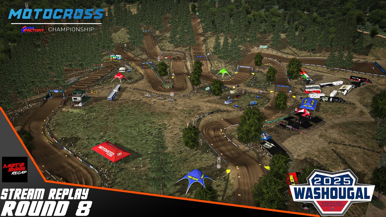 2025 MX Simulator Pro Motocross RD8 (Washougal) | Full Stream Replay