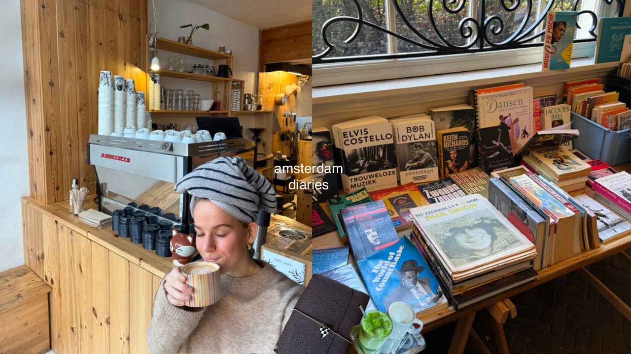 amsterdam diaries: hot pilates, coffee & diy leather journal