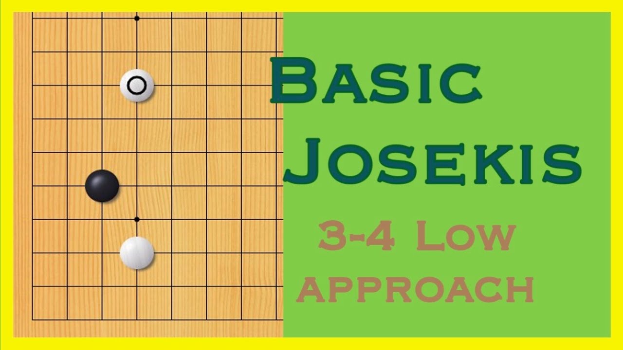 [3-4 point (5)] The 2-space high pincer #gogame #golesson #weiqi