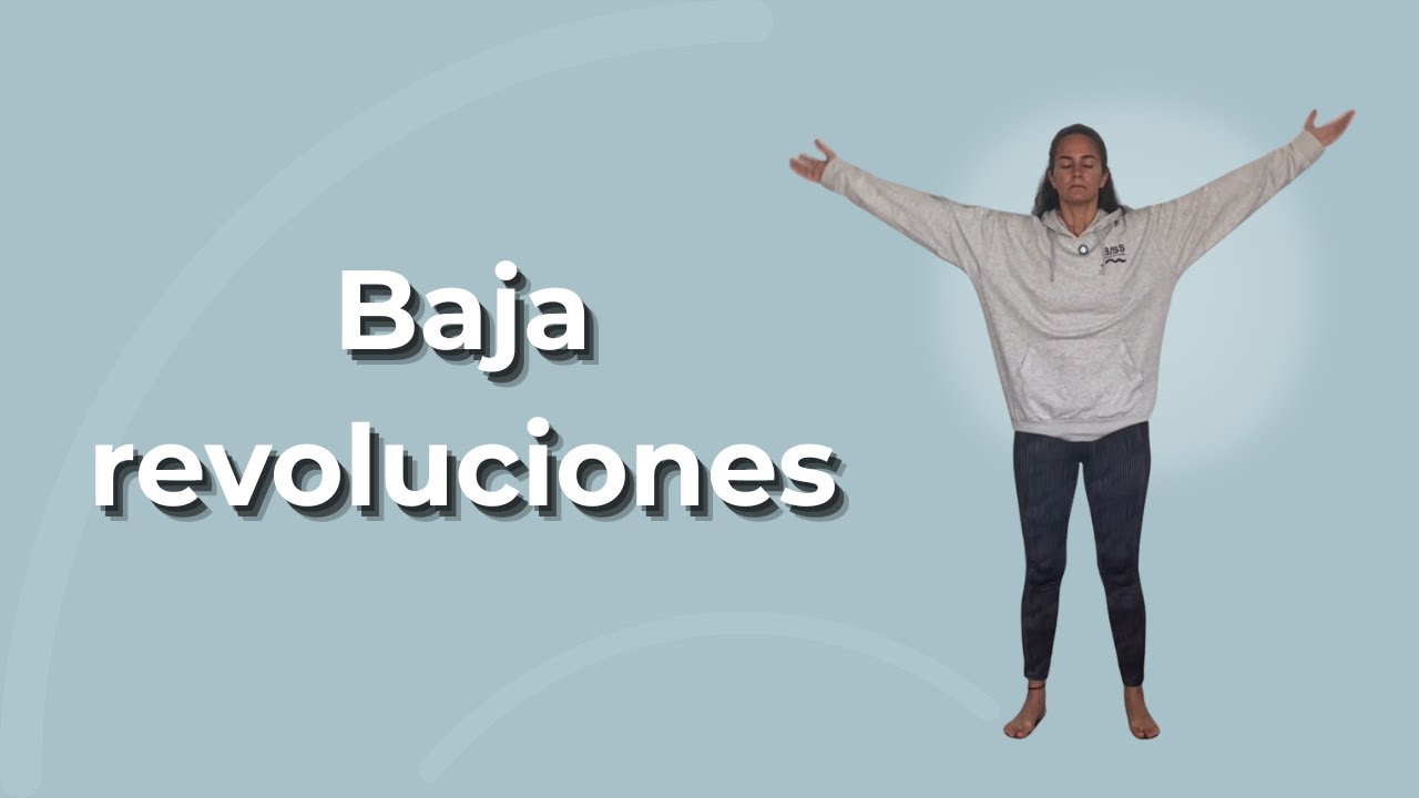 Movimiento y respiración para bajar revoluciones y soltar tensión